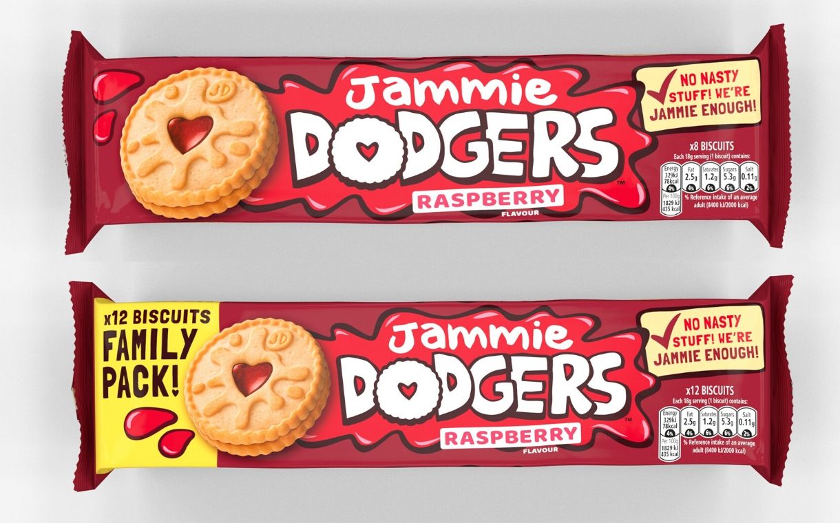 Jammie Dodgers unveils new recipe suitable for vegans