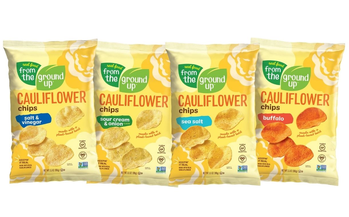 Real Food From The Ground Up unveils new cauliflower snacks