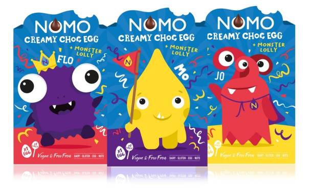 Nomo launches dairy-free kids Easter egg