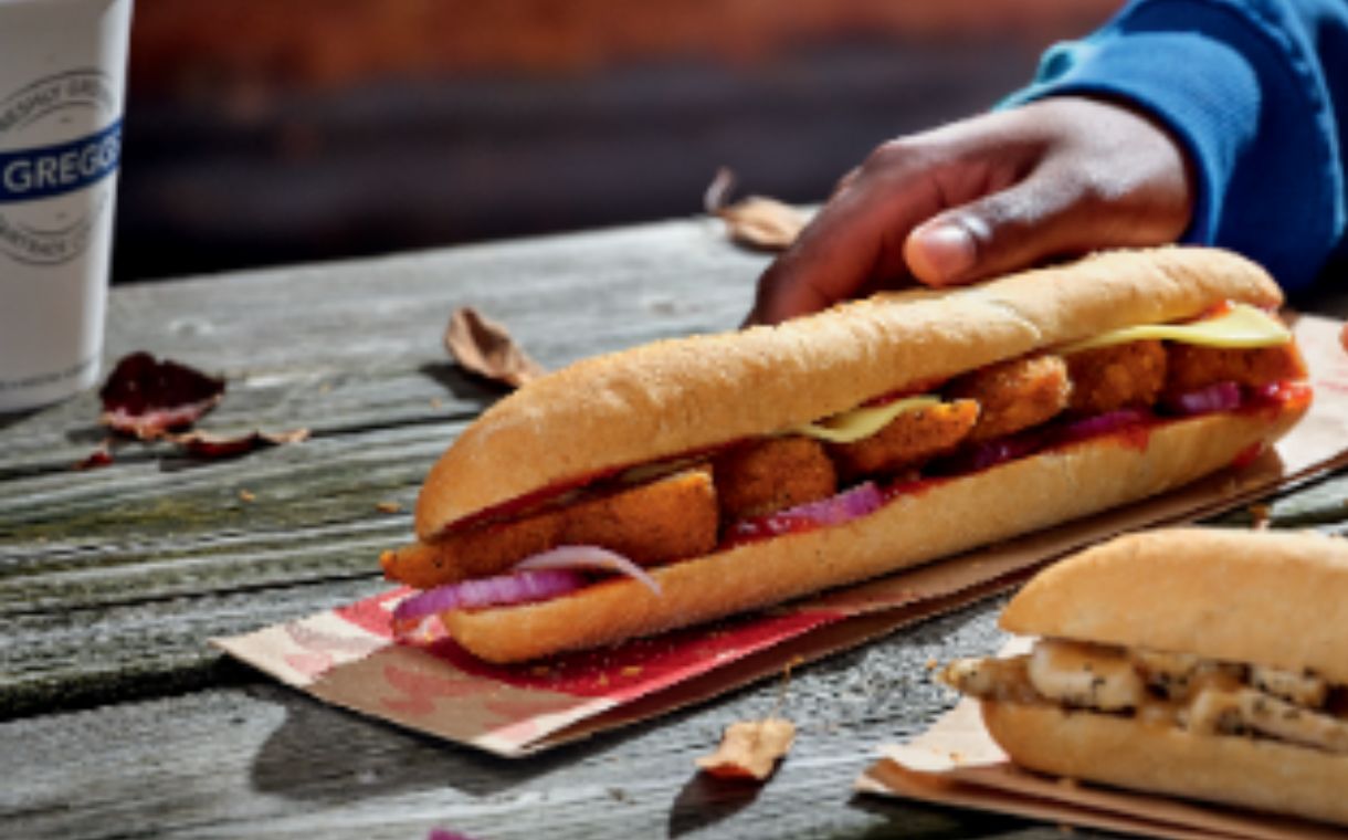 Greggs expands vegan portfolio with menu additions this Autumn
