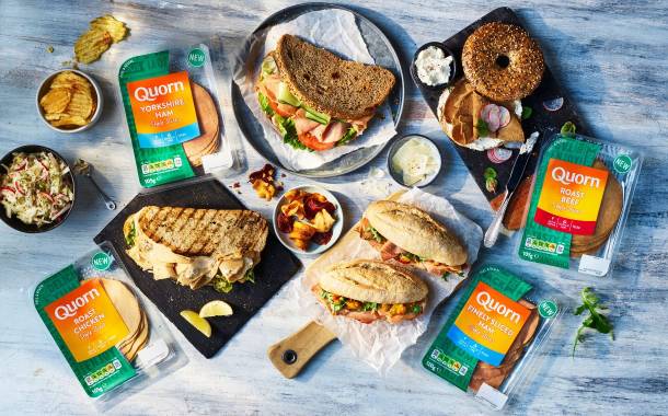 Quorn launches meat-free sandwich slices range