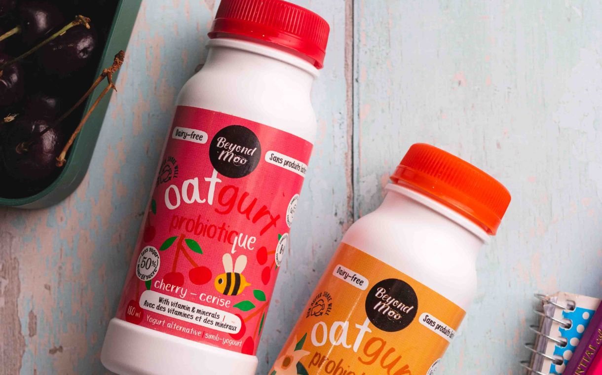Beyond Moo launches single serve oatgurt beverage