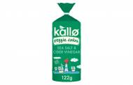 Kallø launches Sea Salt & Cider Vinegar veggie cakes