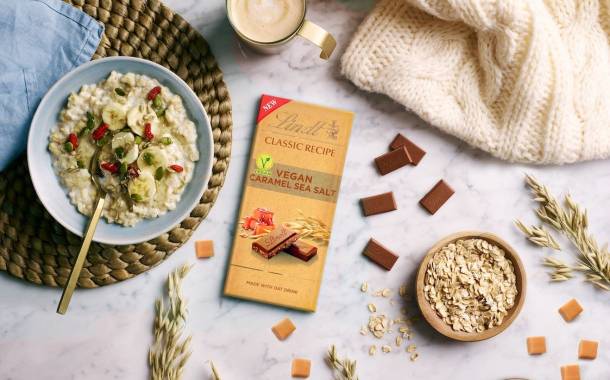 Lindt introduces new vegan caramel sea salt bar