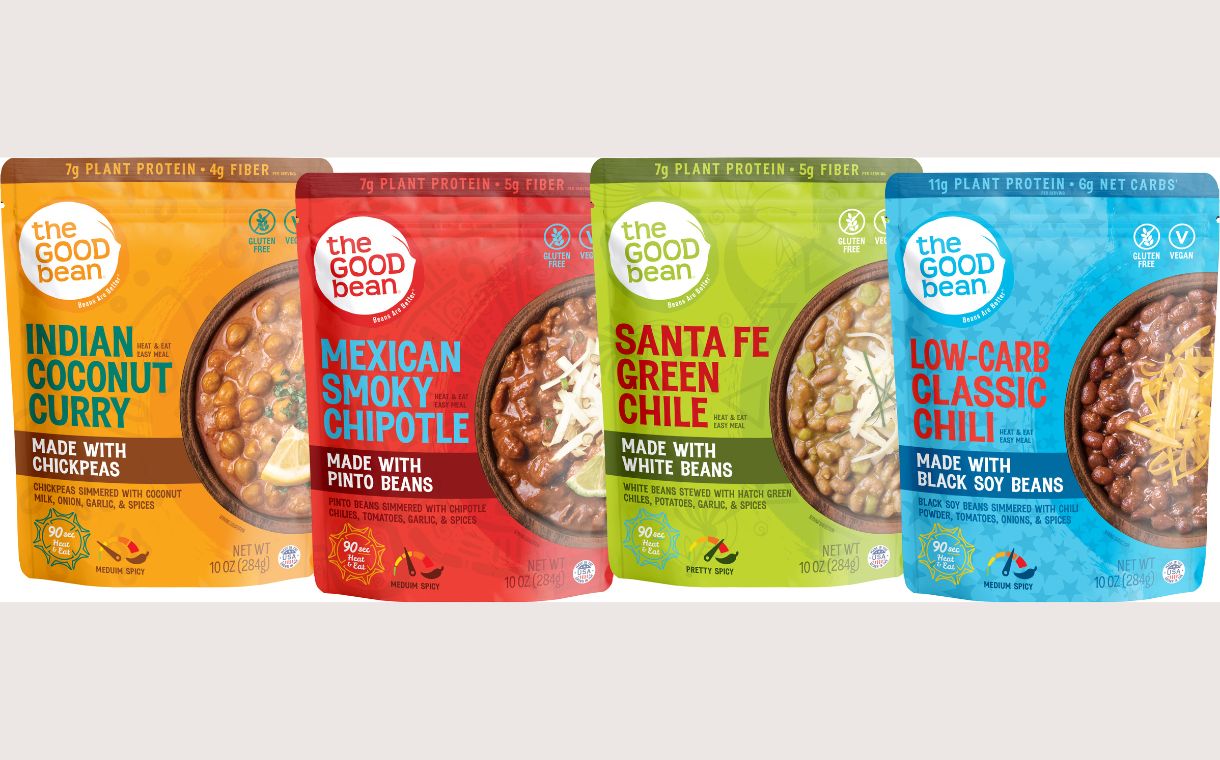 The Good Bean launches 'Heat&Eat' bean-based meals