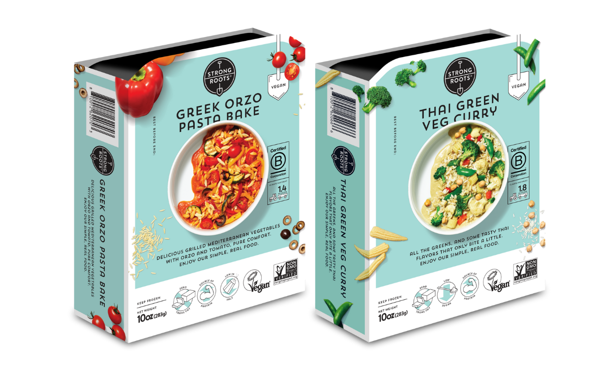 Strong Roots range of single-serve entrées