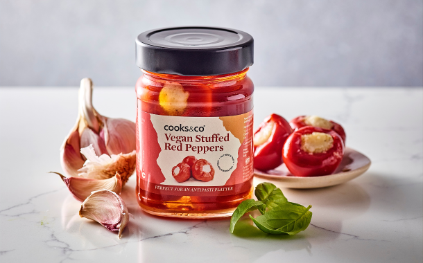 Cooks&Co debuts vegan stuffed peppers