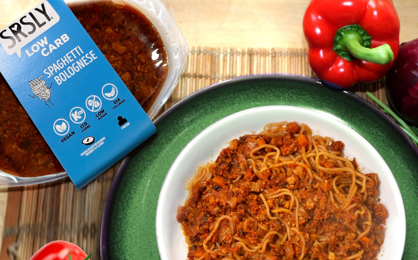 Srsly debuts low-carb vegan bolognese ready meal