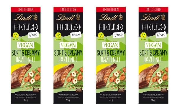 Lindt partners with ChoViva on new plant-based chocolate bar