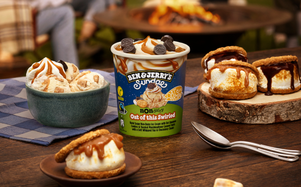 Ben & Jerry's unveils 'Oat of This Swirled' sundae as part of s'more-inspired line-up
