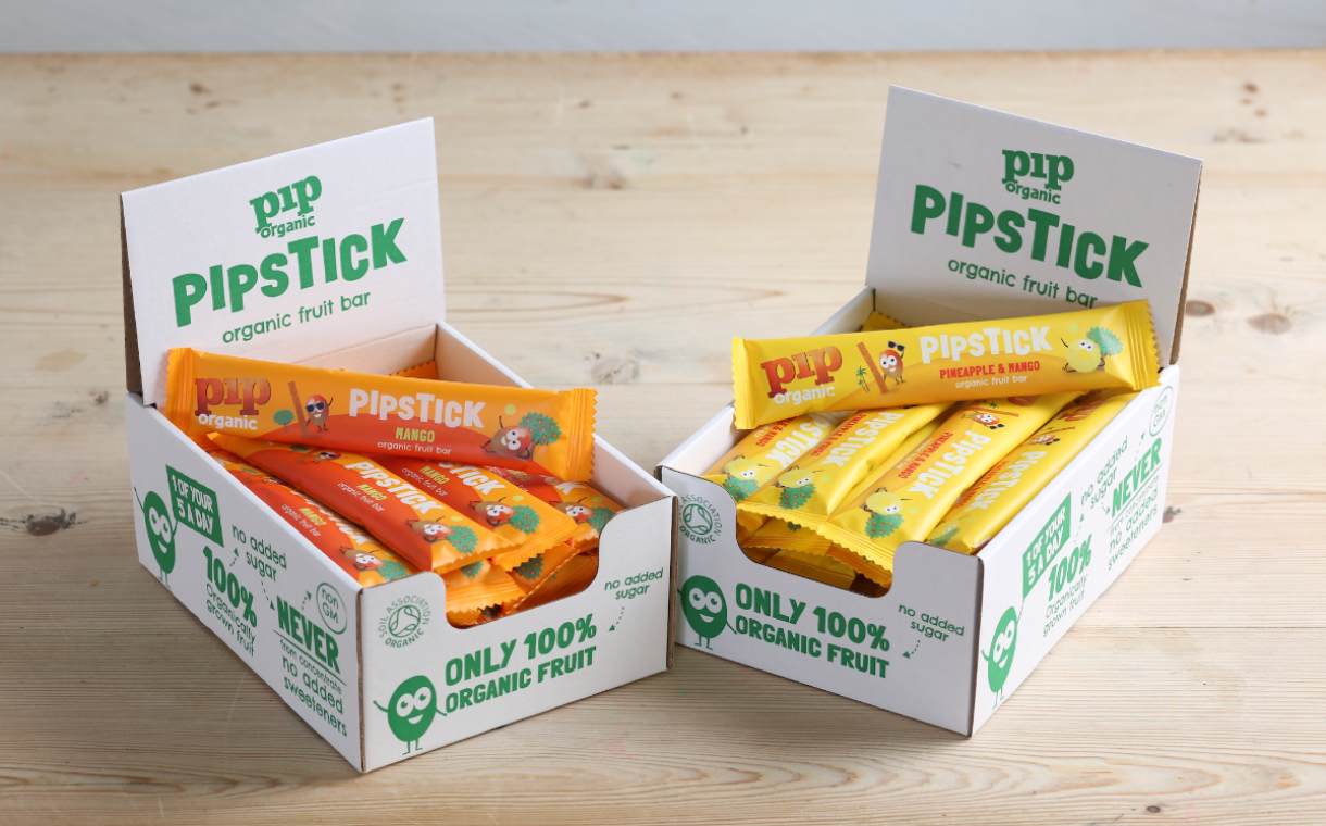 Pip Organic unveils first snack bar innovation